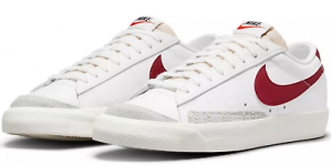 Nike Blazer Low '77 Vintage White Team Red (DA6364-102) Men's Size 12 NIB New ⭐️