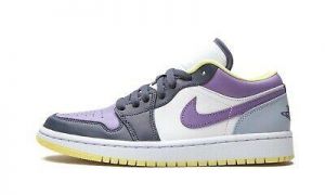 Mystore10 Nike Air Jordan 1 Low SE Mismatched Purple Magenta DJ4342-400 (Women's)
