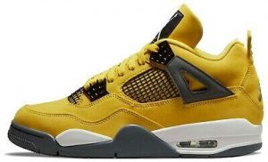 Mystore10 Air Jordan 4 Lightning Retro Tour Yellow White CT8527-700