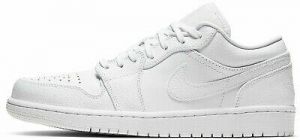 Mystore10 Air Jordan 1 Low Triple White Retro 553558-130