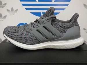 NEW ADIDAS ULTRABOOST 4.0 DNA Men&#039;s Running Shoes; Color Grey/White;FY9319
