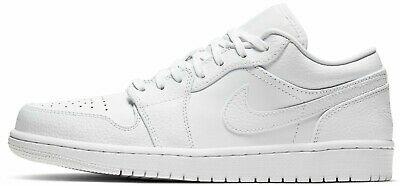 Mystore10 Air Jordan 1 Low Triple White Retro 553558-130