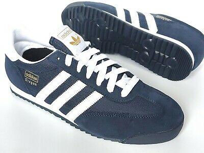 Mystore10 Adidas  Adidas Dragon Originals Mens Shoes Trainers Uk Size 7 - 12   G50919 Navy White